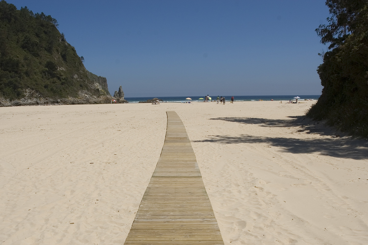 La Franca sandy beach